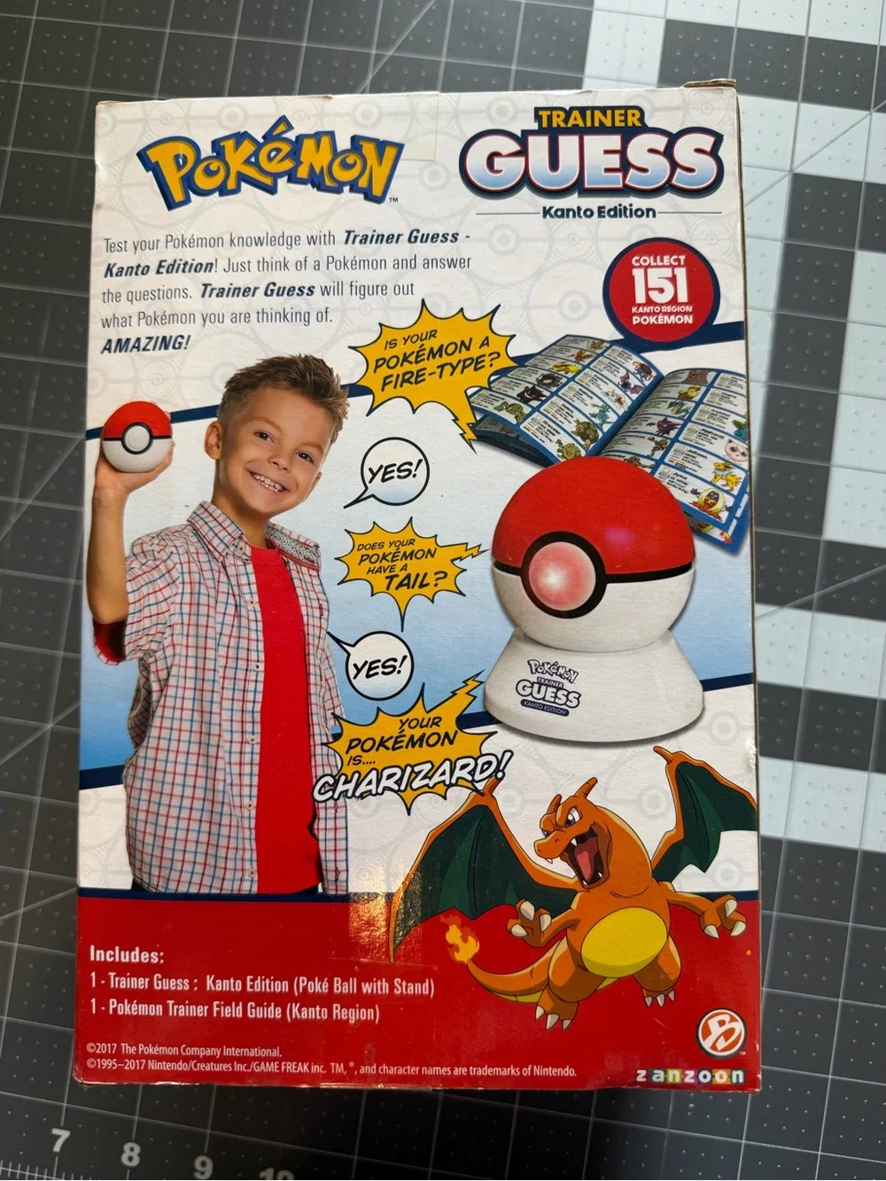 Pokemon Trainer Guess Kanto Edition Electronic Game New in Sealed Box